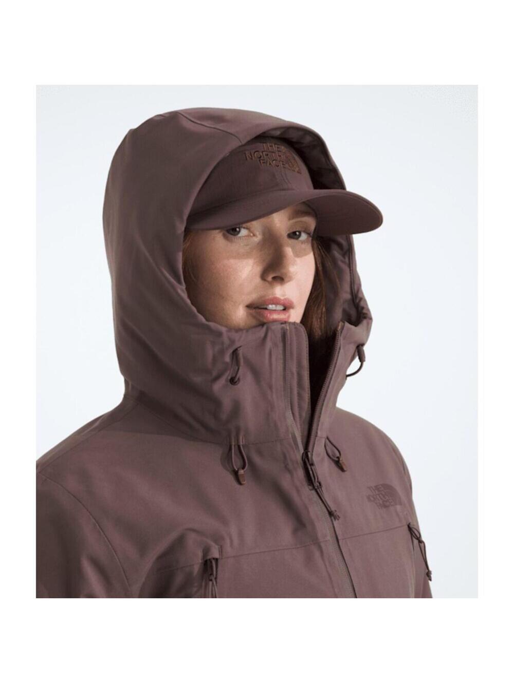 NWT The North Face Women's Range Down Parka Brown L LARGE jacket coat - Picture 6 of 6